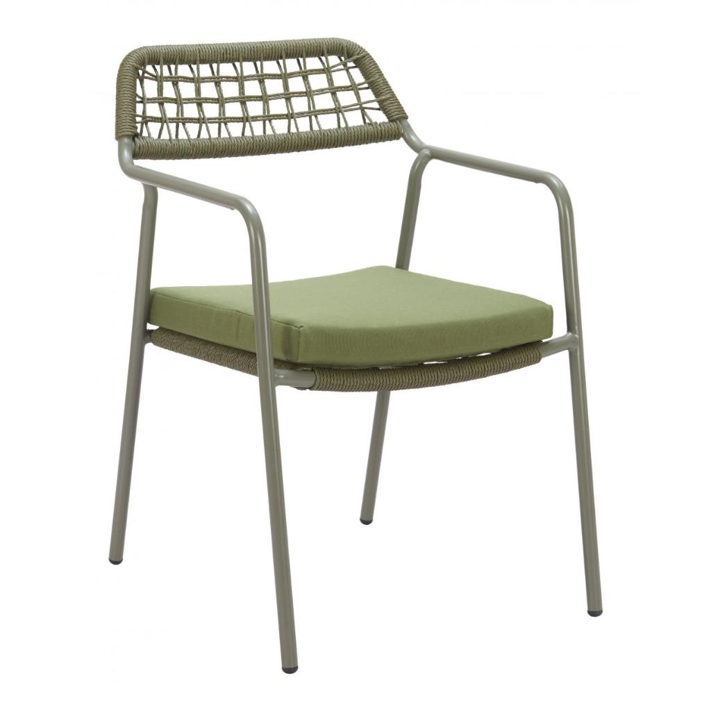 Rio Olefin Fabric Outdoor Dining Chair 2PC