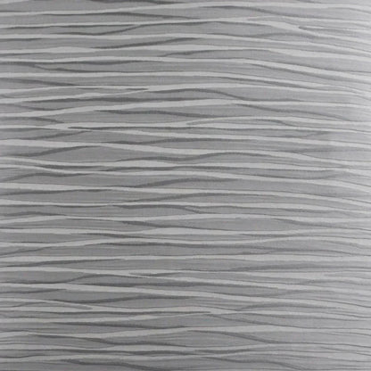 Ripple Iron Grey Throw Pillow With Insert