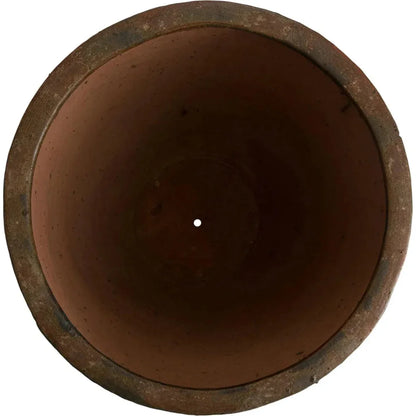 Ripple Round Ceramic Planter