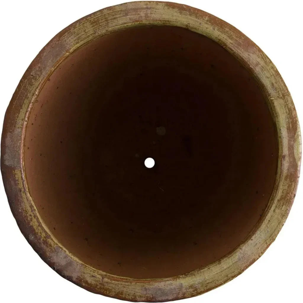 Ripple Round Ceramic Planter