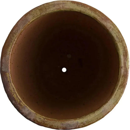 Ripple Round Ceramic Planter