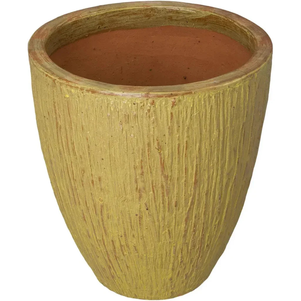 Ripple Round Ceramic Planter
