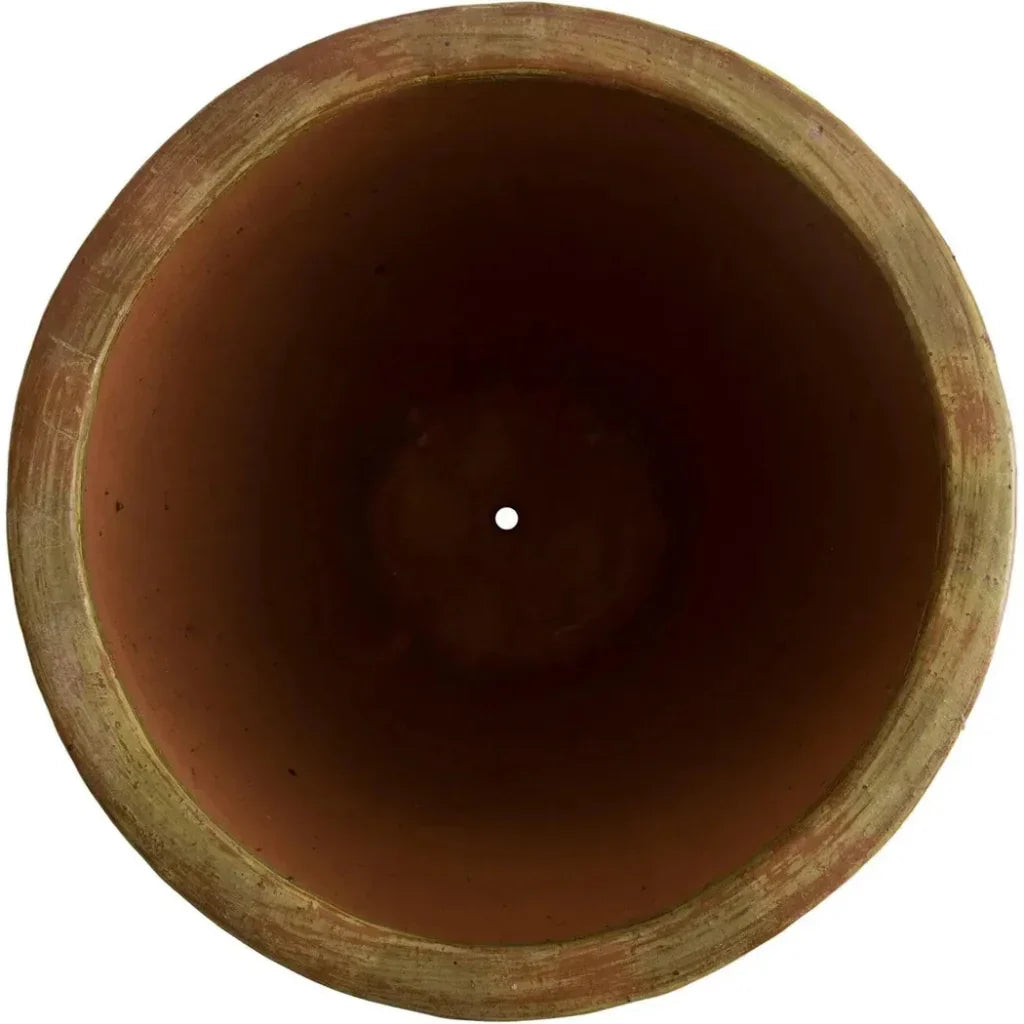 Ripple Round Ceramic Planter