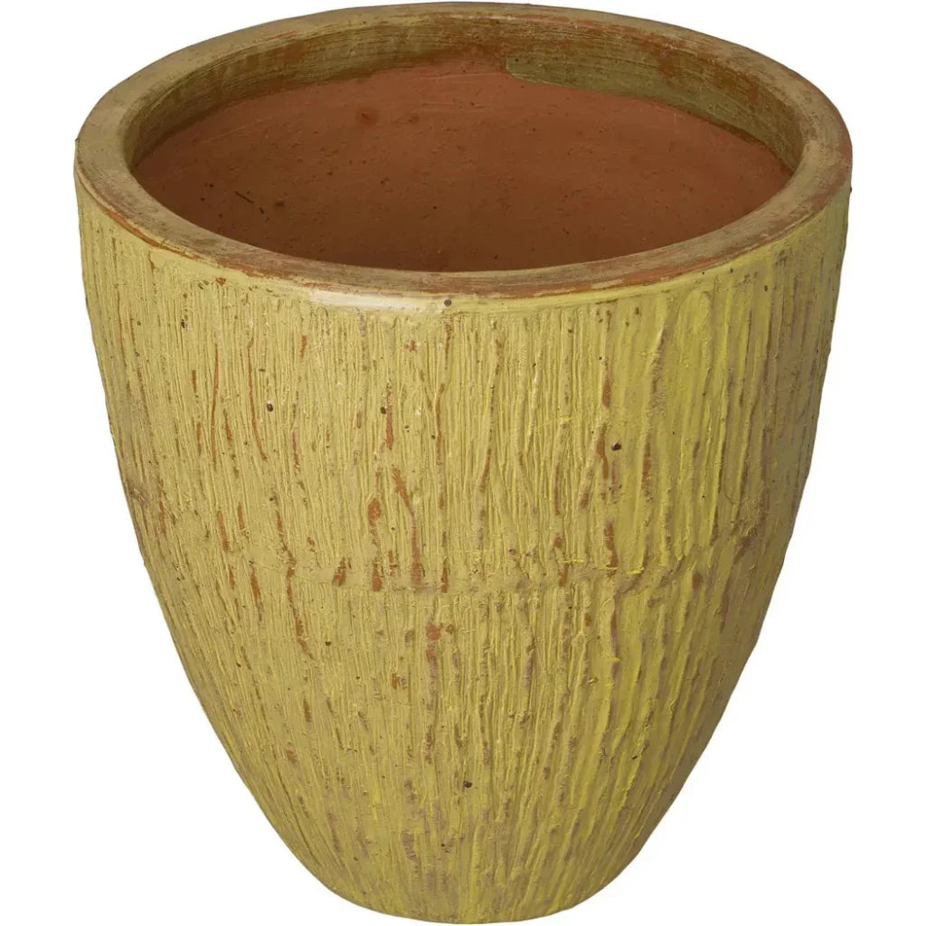 Ripple Round Ceramic Planter