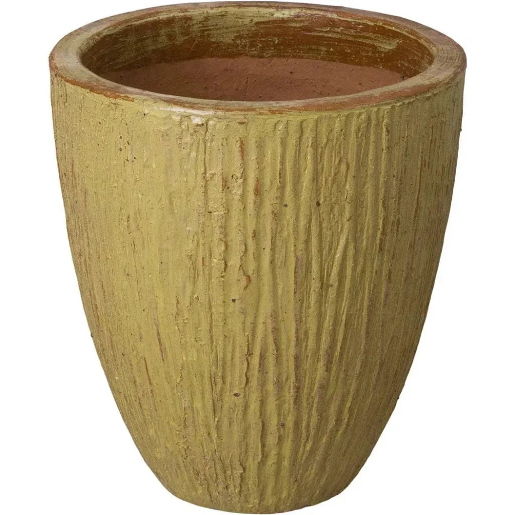 Ripple Round Ceramic Planter