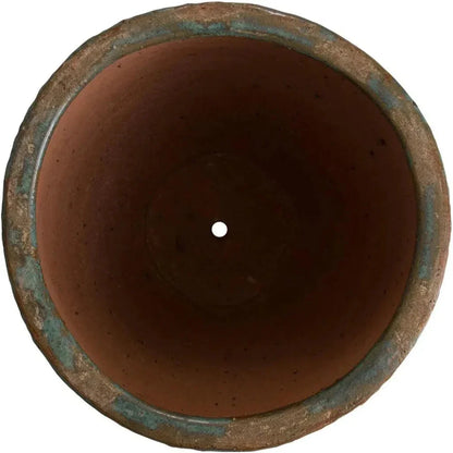 Ripple Round Ceramic Planter