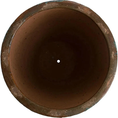 Ripple Round Ceramic Planter