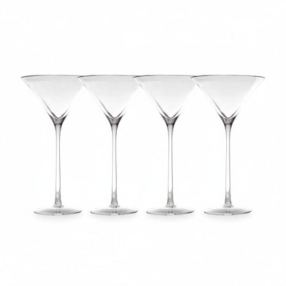 Ritz Martini Clear Glass (Set of 4)