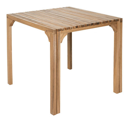 Riviera Natural Wooden Extendable Outdoor Dining Table