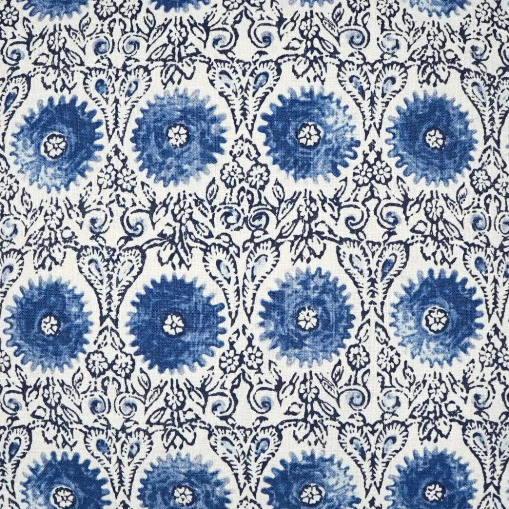 Riya Sapphire Blue Navy Large Throw Pillow Insert