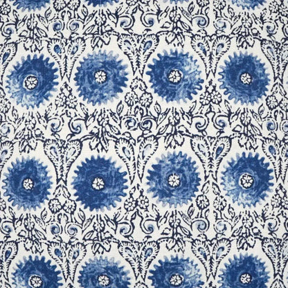 Riya Sapphire Blue Navy Large Throw Pillow Insert