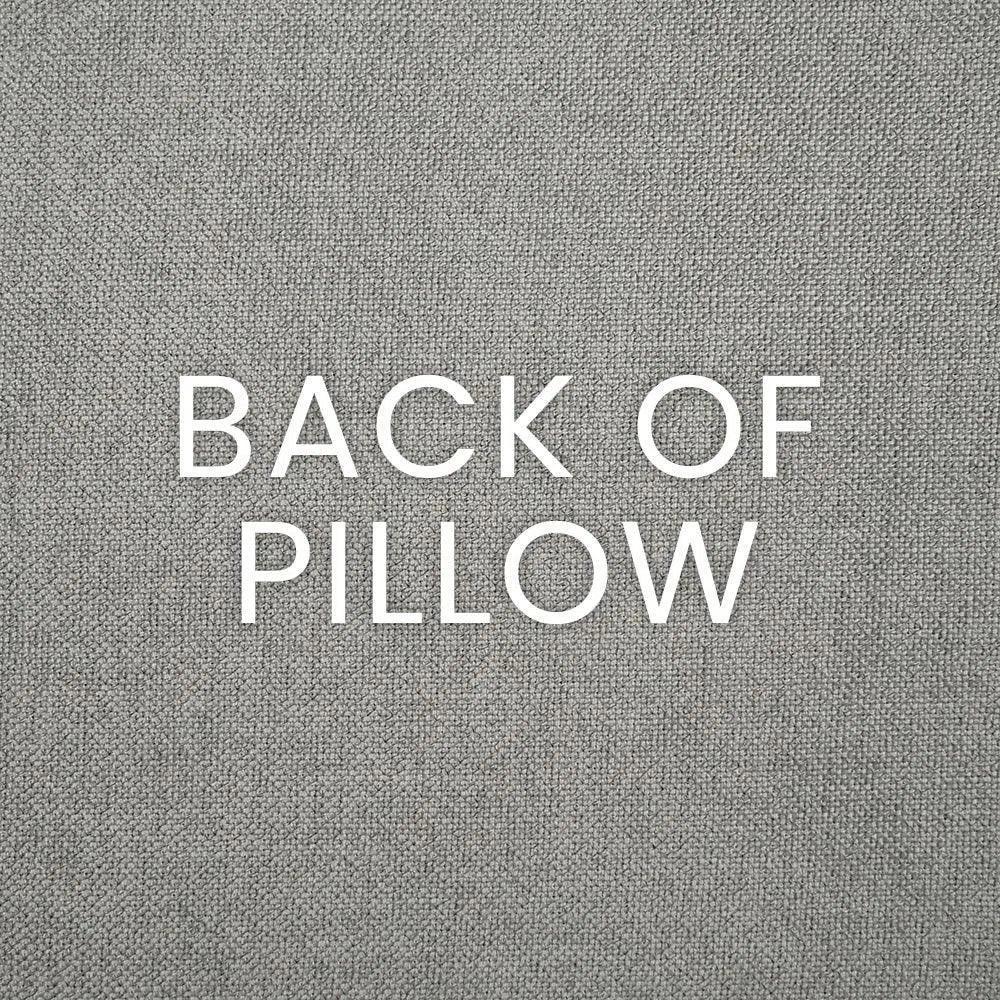 Rochelle Dove Grey Throw Pillow With Insert