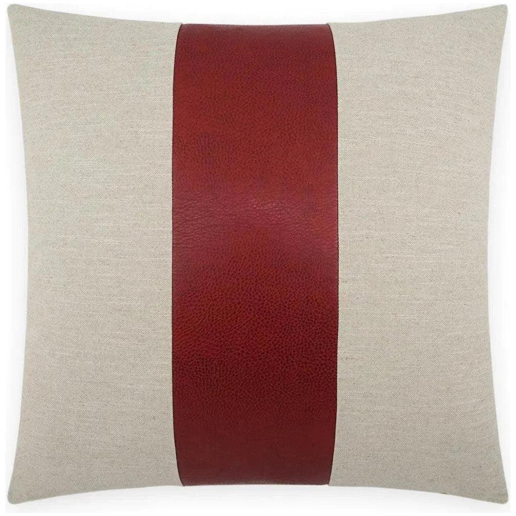 Rodeo Band Red Throw Pillow With Insert