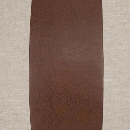 Rodeo Band Saddle Band Tan Brown Large Throw Pillow