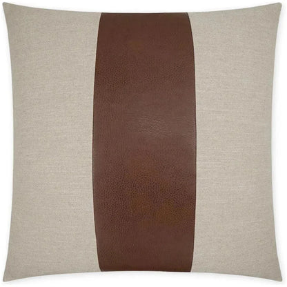 Rodeo Band Saddle Band Tan Brown Large Throw Pillow