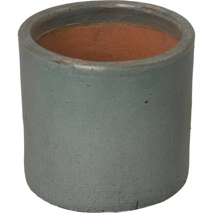 Round Cylinder Ceramic Planter