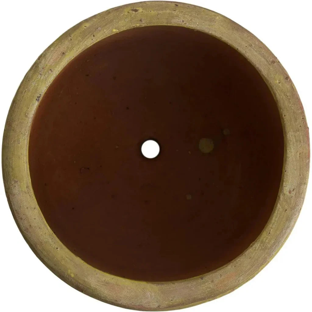 Round Cylinder Ceramic Planter