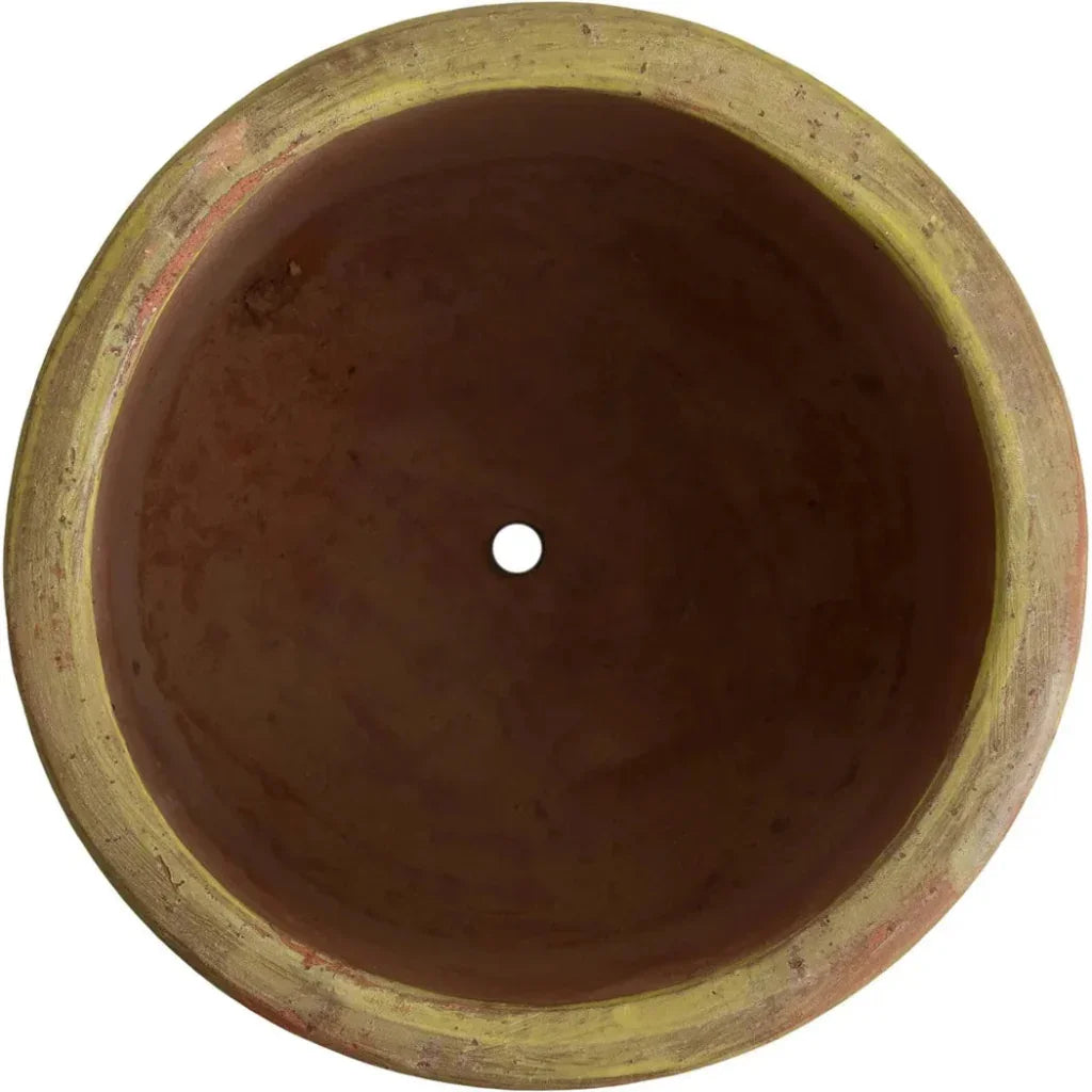 Round Cylinder Ceramic Planter