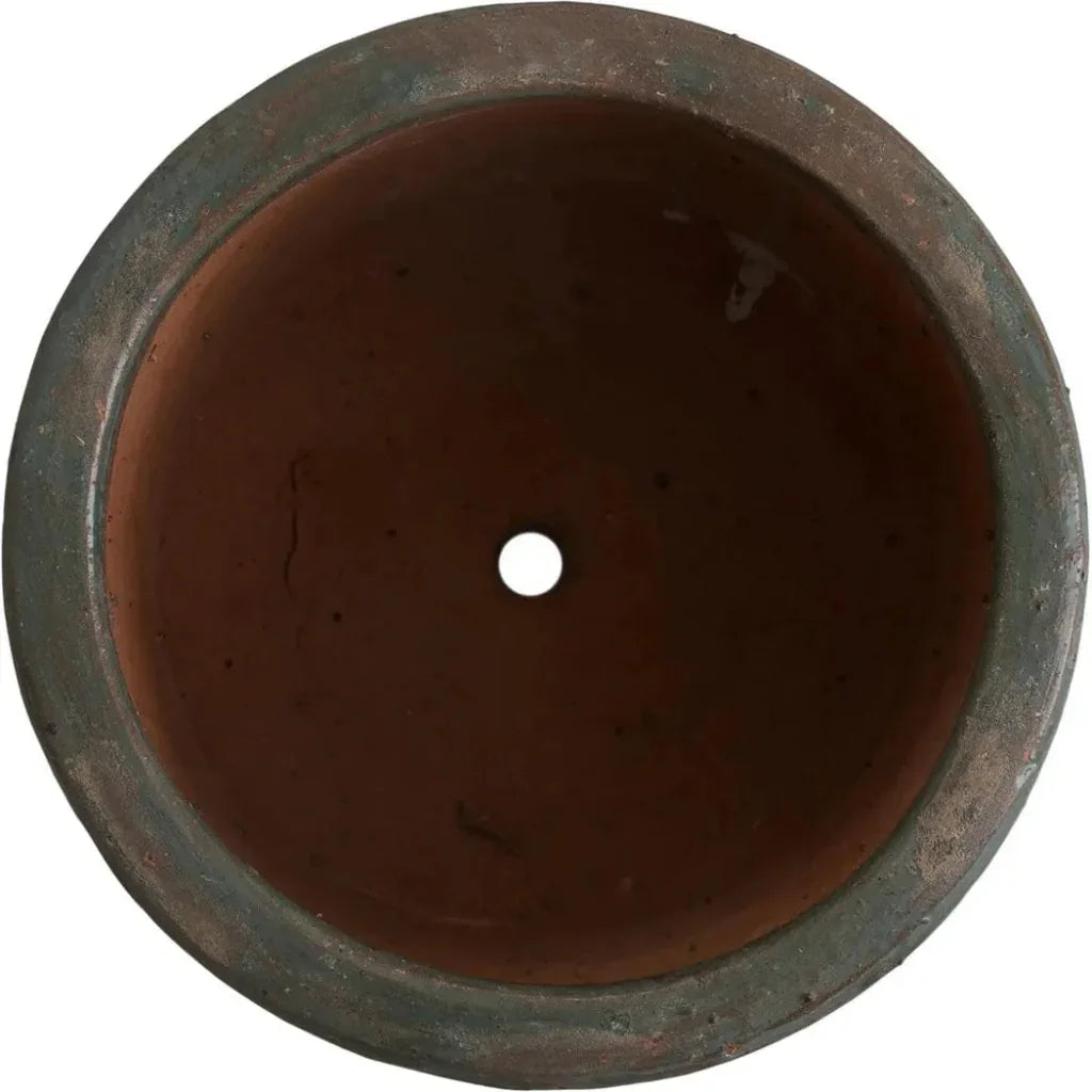 Round Cylinder Ceramic Planter