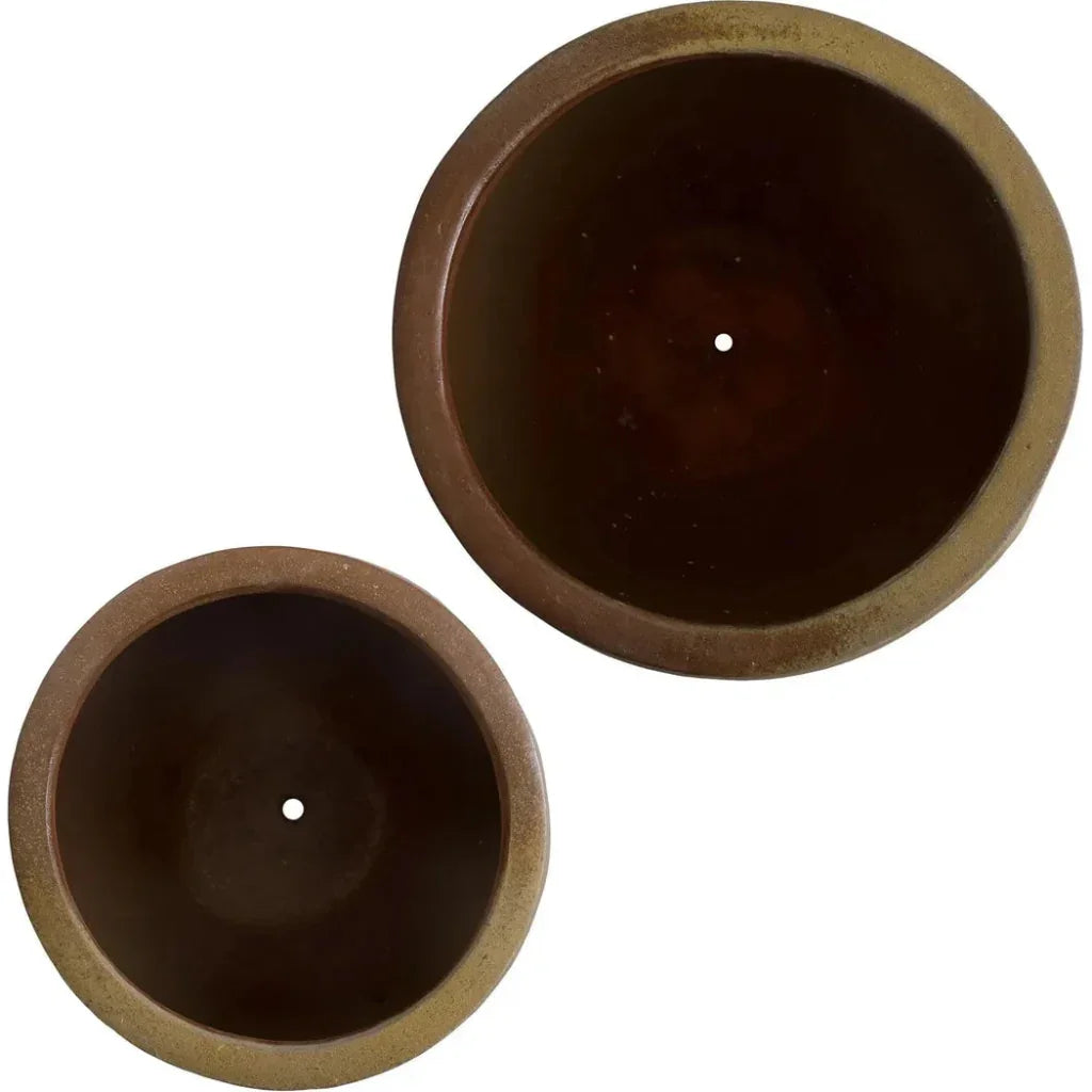 Round Handmade Ceramic Planter