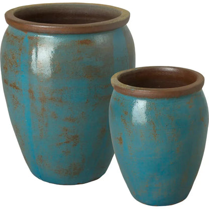 Round Handmade Ceramic Planter