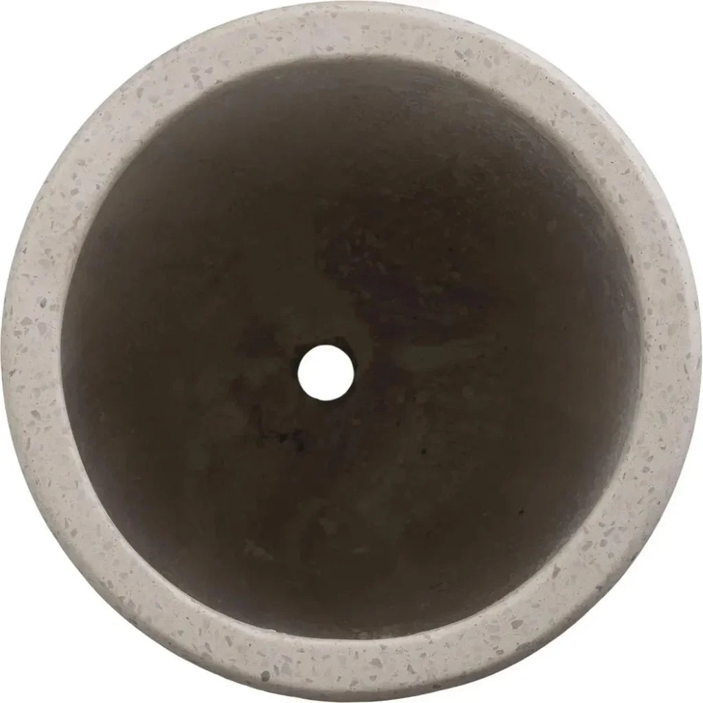 Round Lip Terrazzo Planter