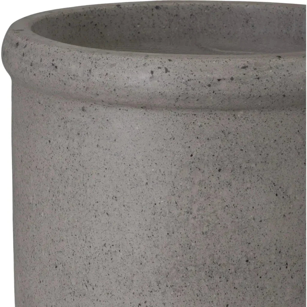 Round Lip Terrazzo Planter