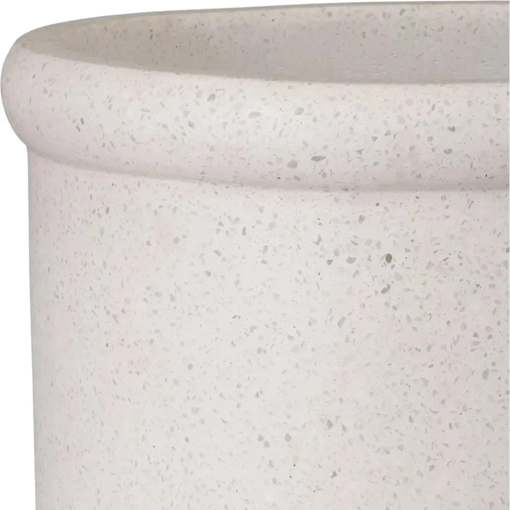 Round Lip Terrazzo Planter