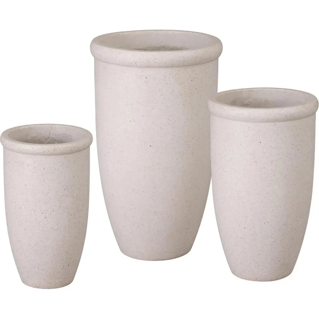 Round Lip Terrazzo Planter