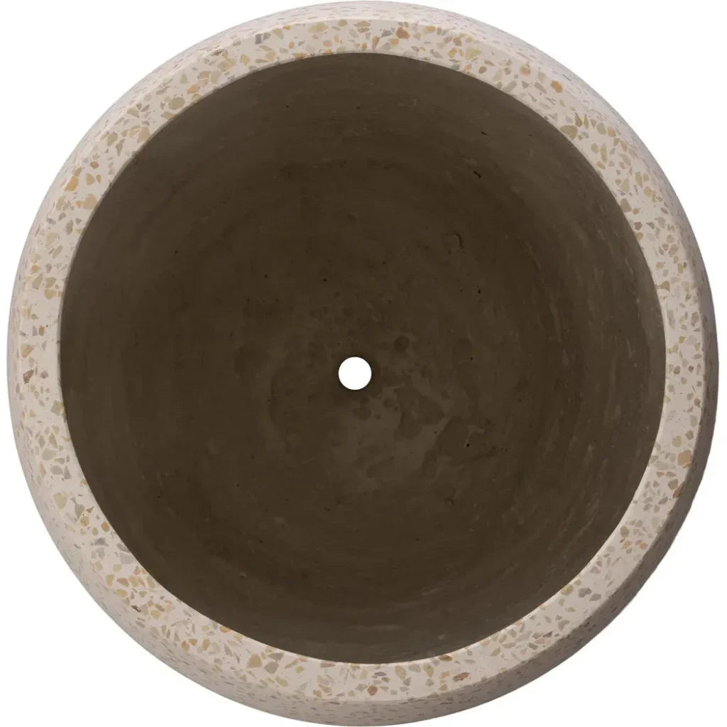 Round Terrazzo Planter