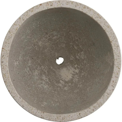 Round Yellow Terrazzo Bowl Planter