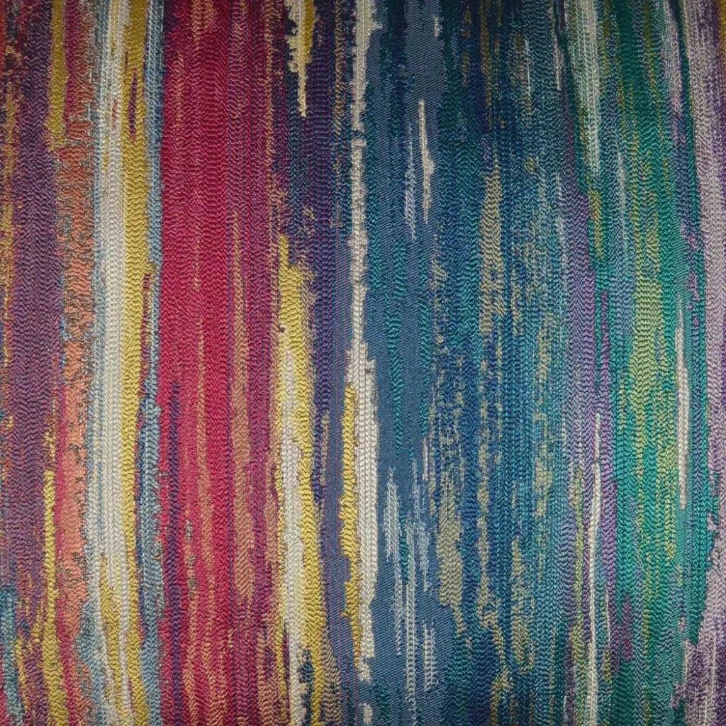 Roy G Biv Carnival Stripes Large Throw Pillow Insert
