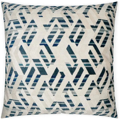 Rubicon Marine Blue Throw Pillow With Insert