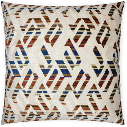 Rubicon Sierra Blue Red Brown Large Throw Pillow Insert