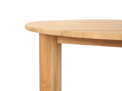 Rudolph Teak Patio Round Coffee Table