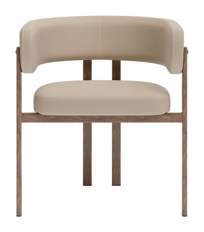 Ruge Faux Leather Dining Chair 2PC