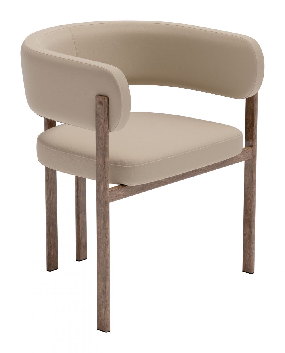 Ruge Faux Leather Dining Chair 2PC