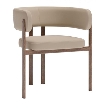 Ruge Faux Leather Dining Chair 2PC