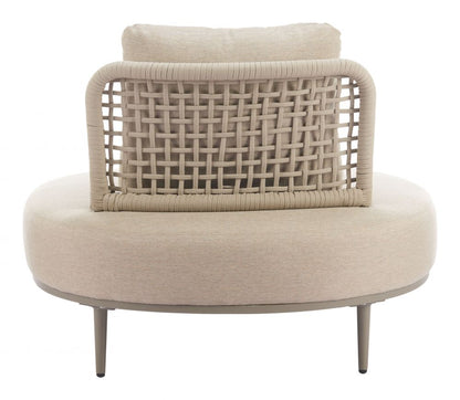 Ruhe Olefin Fabric Outdoor Accent Chair