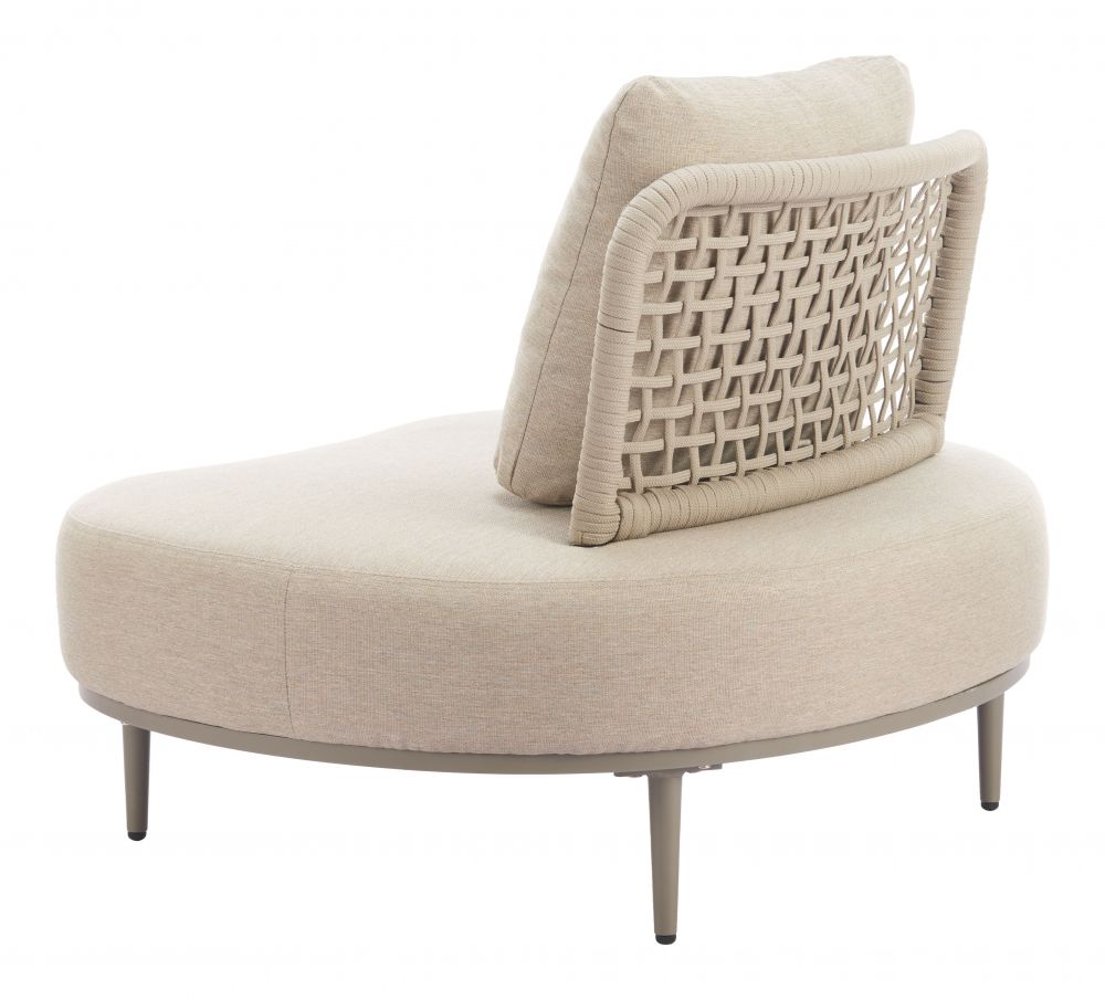 Ruhe Olefin Fabric Outdoor Accent Chair