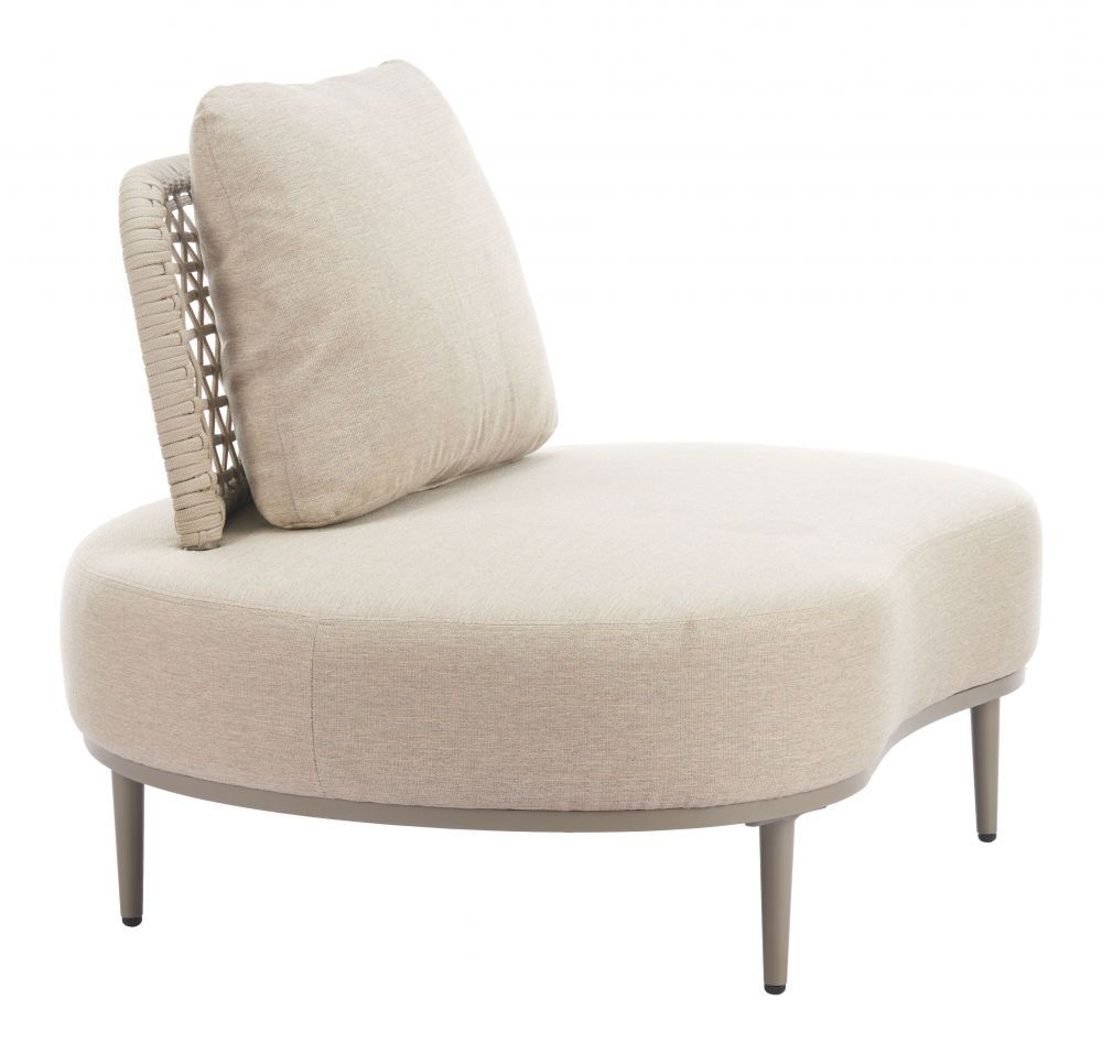Ruhe Olefin Fabric Outdoor Accent Chair