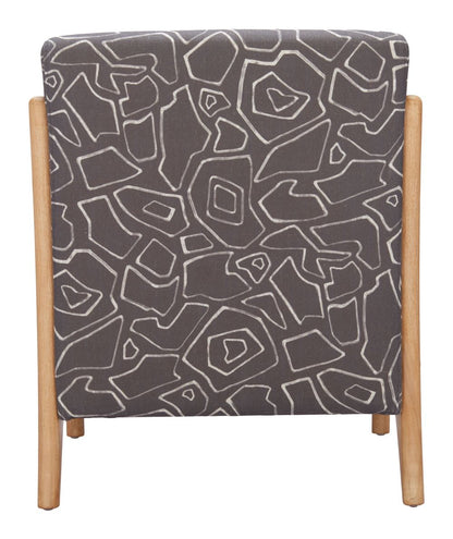 Runa Printed Fabric Accent Chair