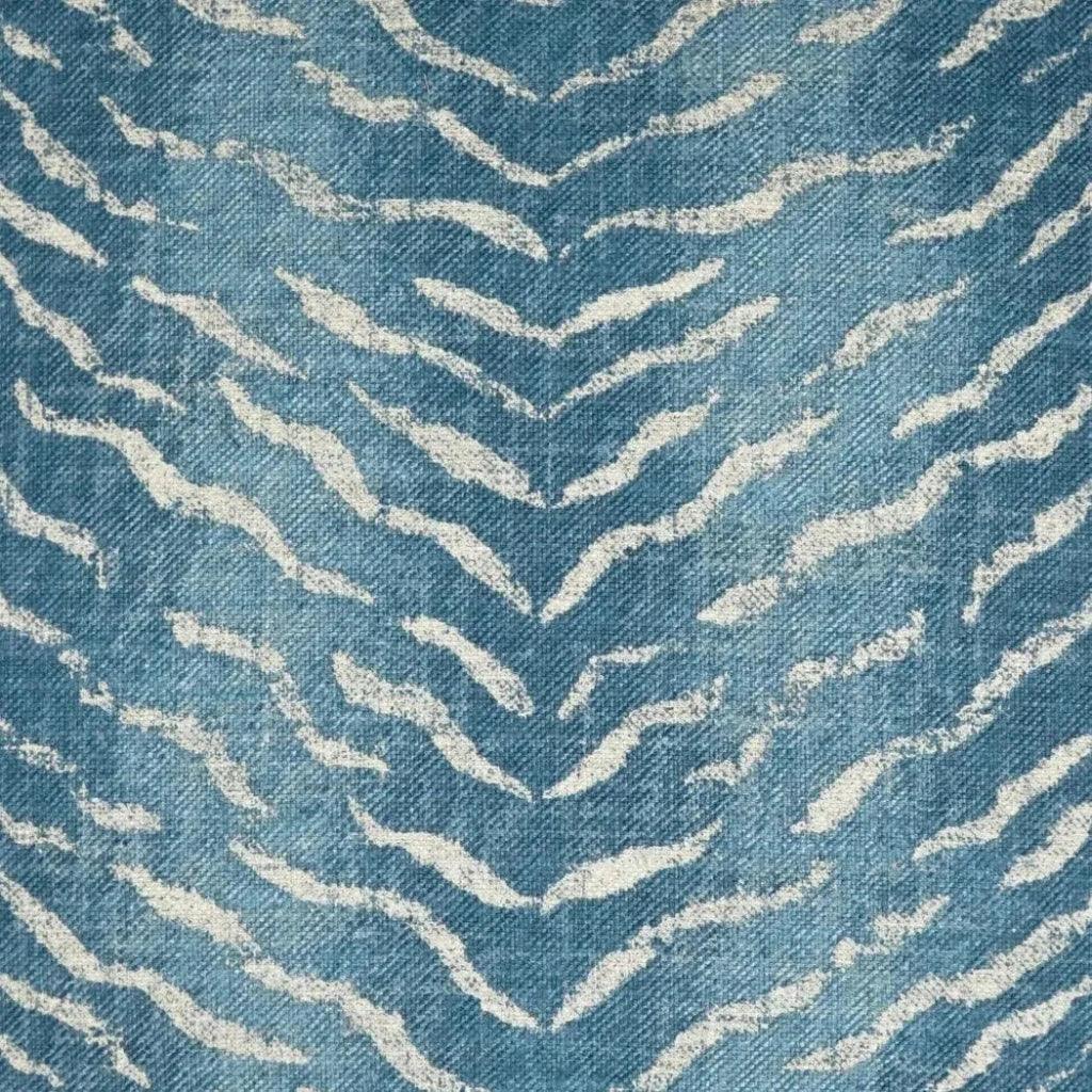 Ruolan Persian Animal Blue Large Throw Pillow Insert
