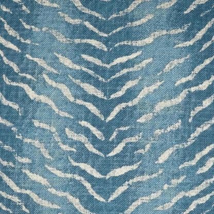 Ruolan Persian Animal Blue Large Throw Pillow Insert