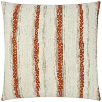 Rushmore Clay Red Throw Pillow With Insert