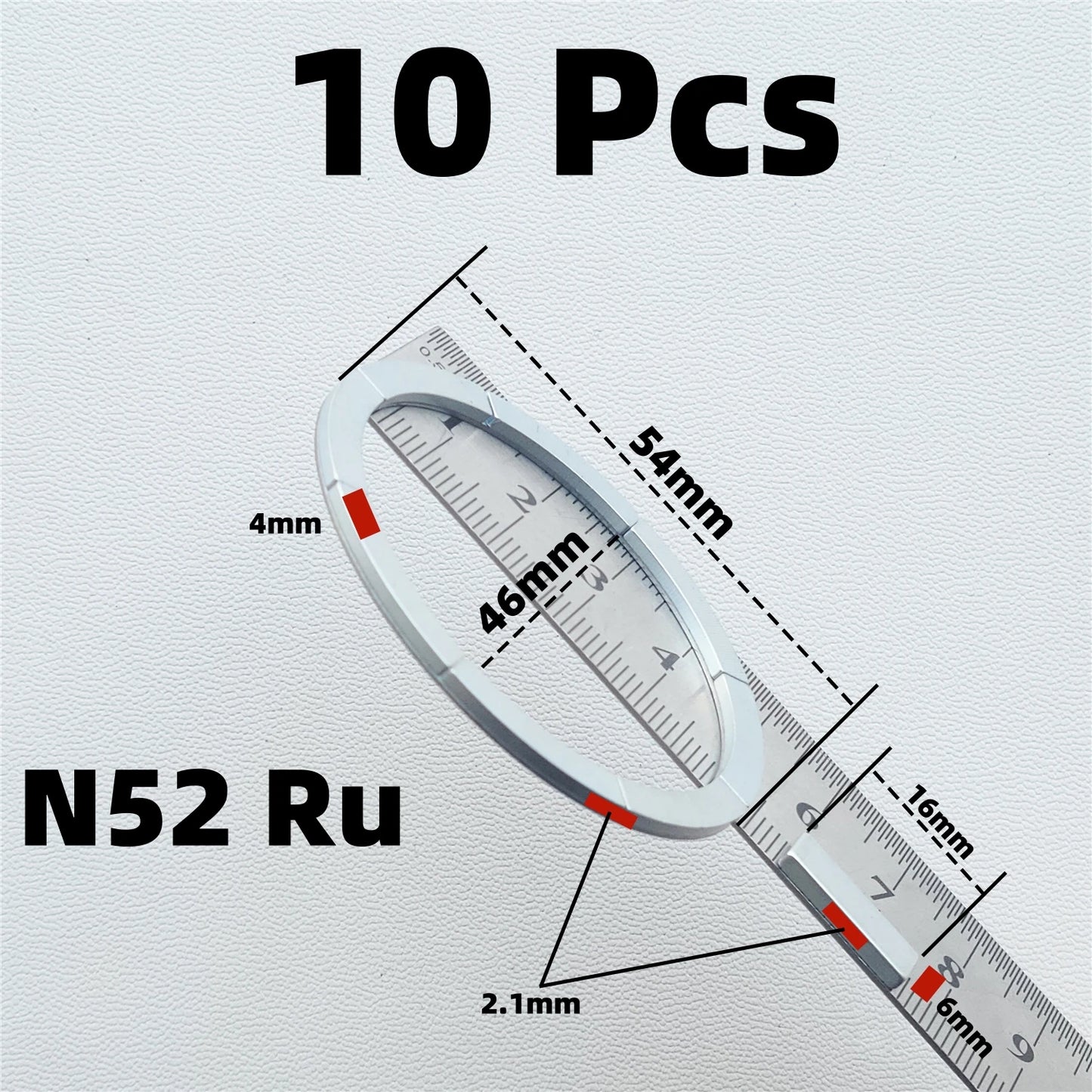 10Pcs 2.1mm Neodymium Strong Magnet For Magsafe Wireless Charger Universal Mobile Phone DIY Magnetic Power Bank DIY Magnets