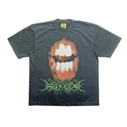Casual trendy brand harajuku graphic t shirts print oversized gothic pro choice streetwear american y2k tops goth men clothes