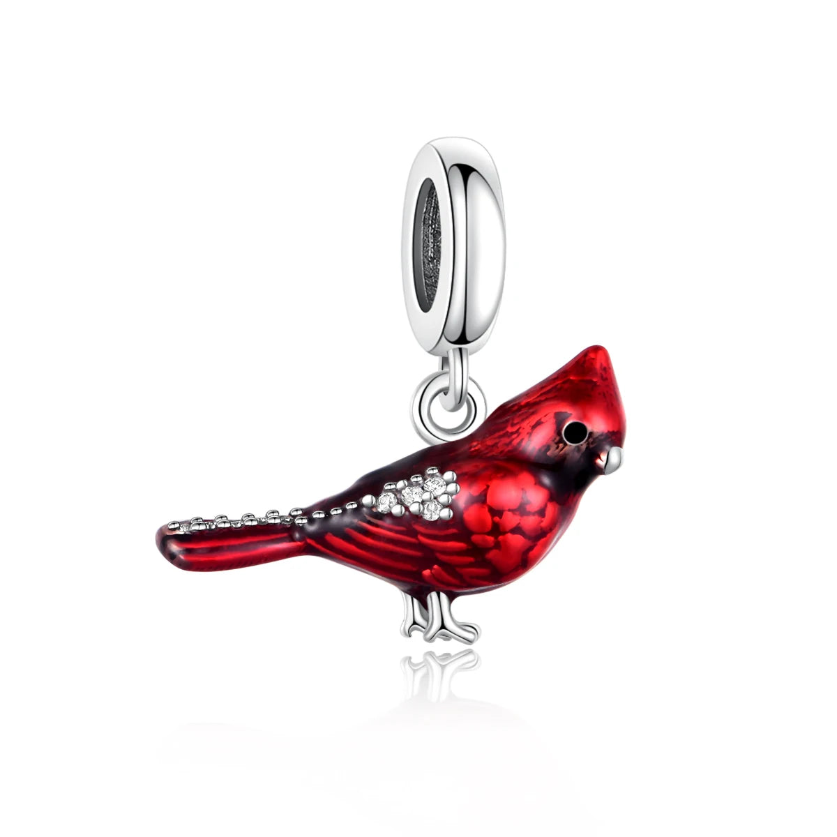 Fit Original Pan Charm Bracelet 925 Silver Rainbow Enamel Lorikeet Birrd Colorfull Parrot Bead For Making South Africa Berloque