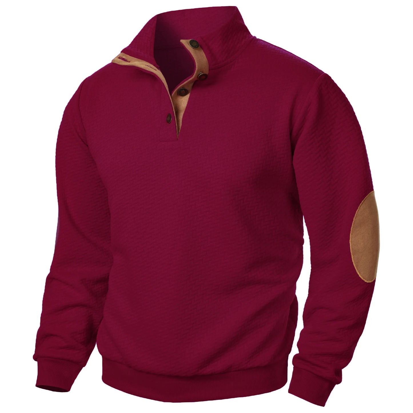 Spring Men Casual Sweatshirts Stand Collar Sweatshirt Warm Pullover Patchwork Sweatshirt Men's Winter Clothes Hip Pop Streetwear