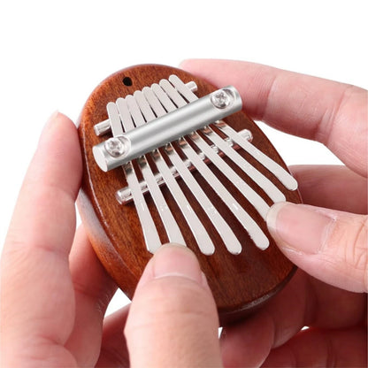 Mini Kalimba 8 Key Thumb Piano Water Drop Style - Portable Cute Musical Instrument for Kids & Adults - Perfect Exquisite Gift
